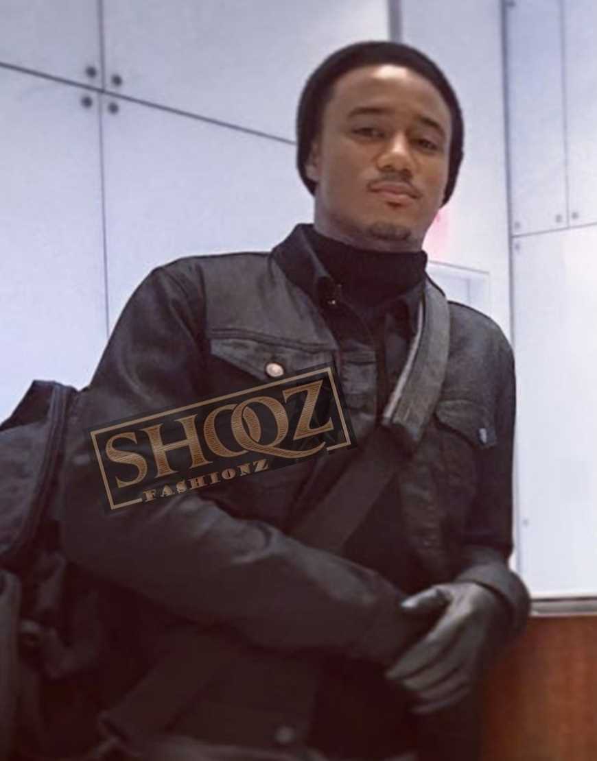 Shaft Jessie T. Usher Black Jacket Shaft Jessie T. Usher Black Jacket
